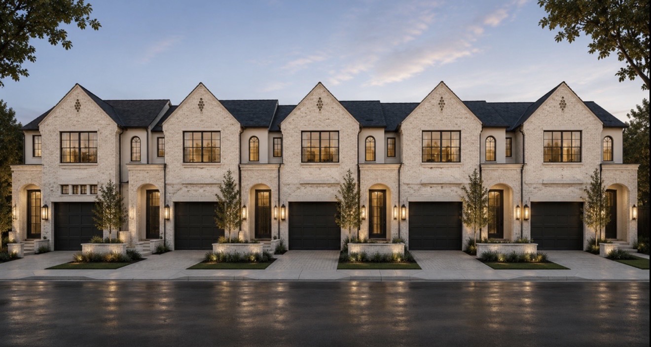 Shea Road Townhomes exterior
